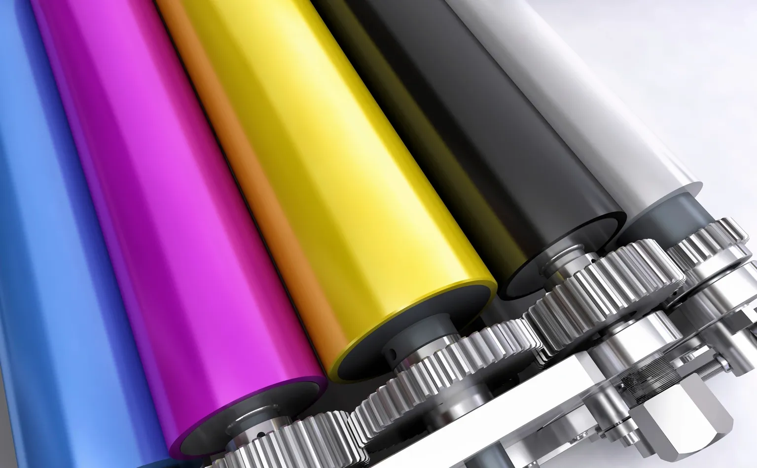 Printing & Distribution Solutions in the UK image of a printing press